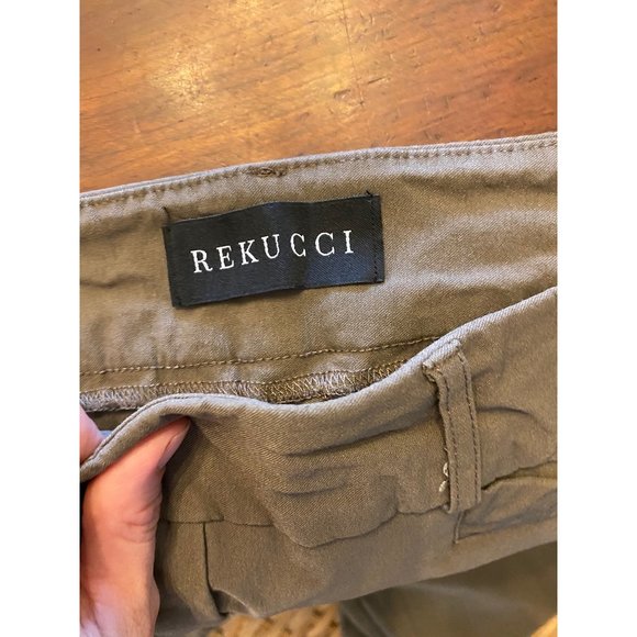 Rekucci Pull On Brown Pants Women's 10P - Picture 11 of 11